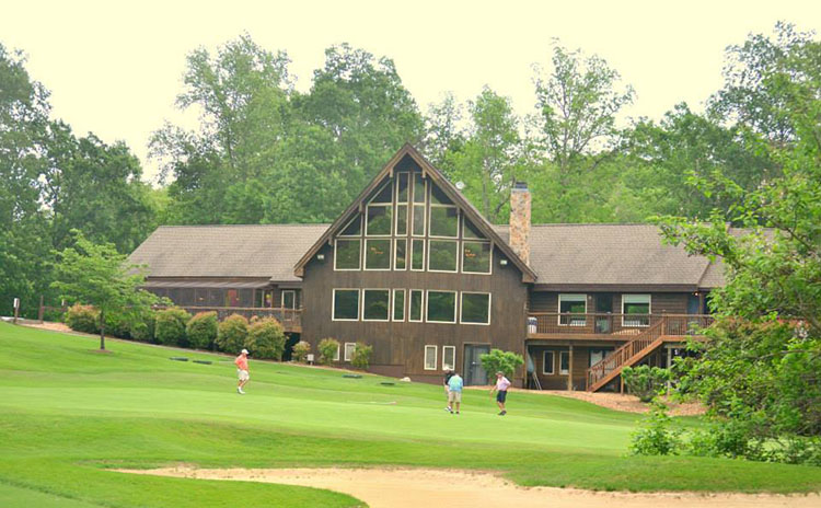 view of the clubhouse